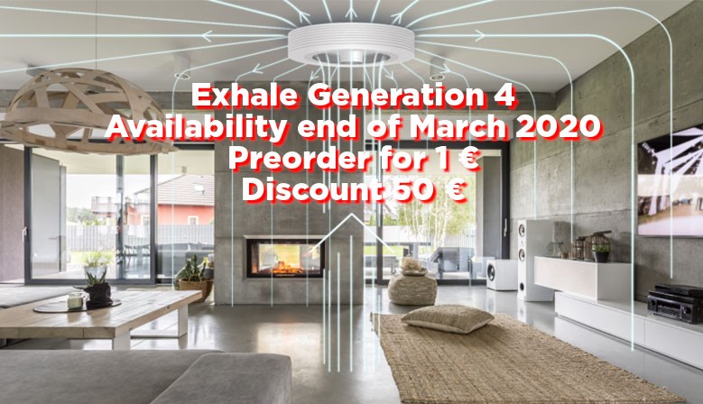 Ceiling Fan Bladeless Exhale Fans Europe Exhale Europe Shop